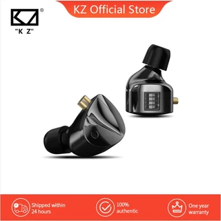 Fone De Ouvido Intra-Auricular KZ D-FI De Alta Qualidade Cancelamento De Ruído Estéreo Esportivo Leve gaming (Adjustable Áudio Curva) BLACK C PIN