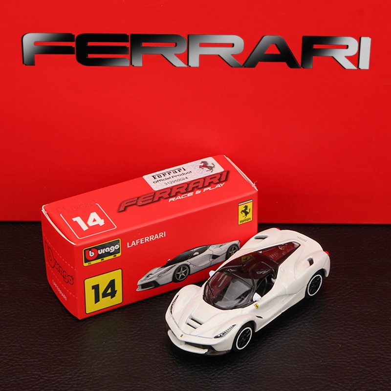 Mini carro 1:64 Ferrari F40 458 Pro 458Spider Ferrari 599GTO F12