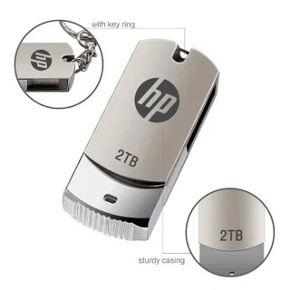 flash drive Hp USB 3.0 2TB De metal À Prova D'água Plug and Play De Alta Velocidade