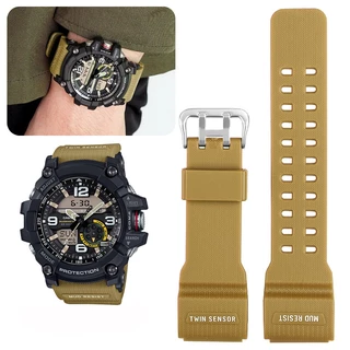 Pulseira Esportiva De Borracha De Silicone Para Relógio Casio G-SHOCK Little/Small Mud King GG-1000 GWG-100 GSG À Prova D'água