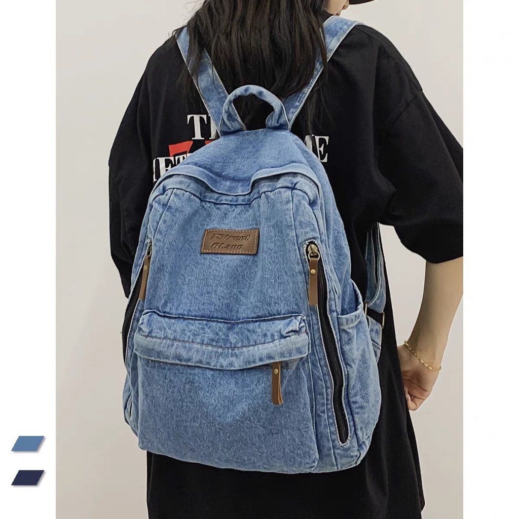 Mochila Feminina Escolar Juvenil de Grande Capacidade Resistente à Água com  Estampa de Gato Fofa Pode Conter Notebook de 15,6 Polegadas Ideal para  Estudantes (Azul)