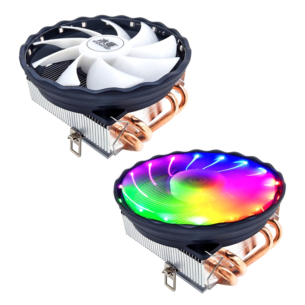 SNOWMAN 4 Tubos De Calor Resfriador De CPU PWM Radiador De 4 Pinos Para ...