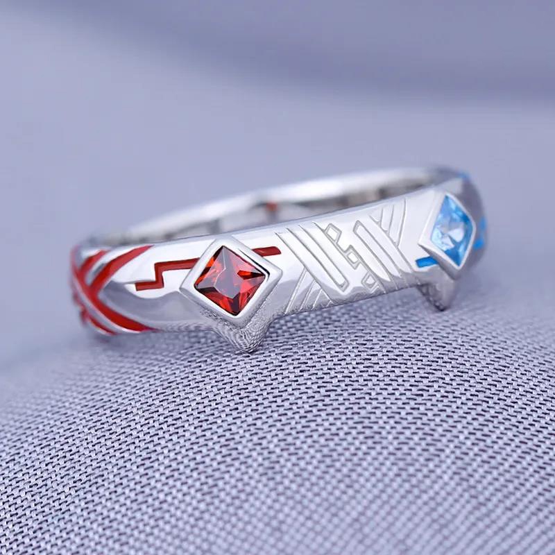 Anime Darling In The Franxx Ring HIRO ZERO TWO Cosplay Casal