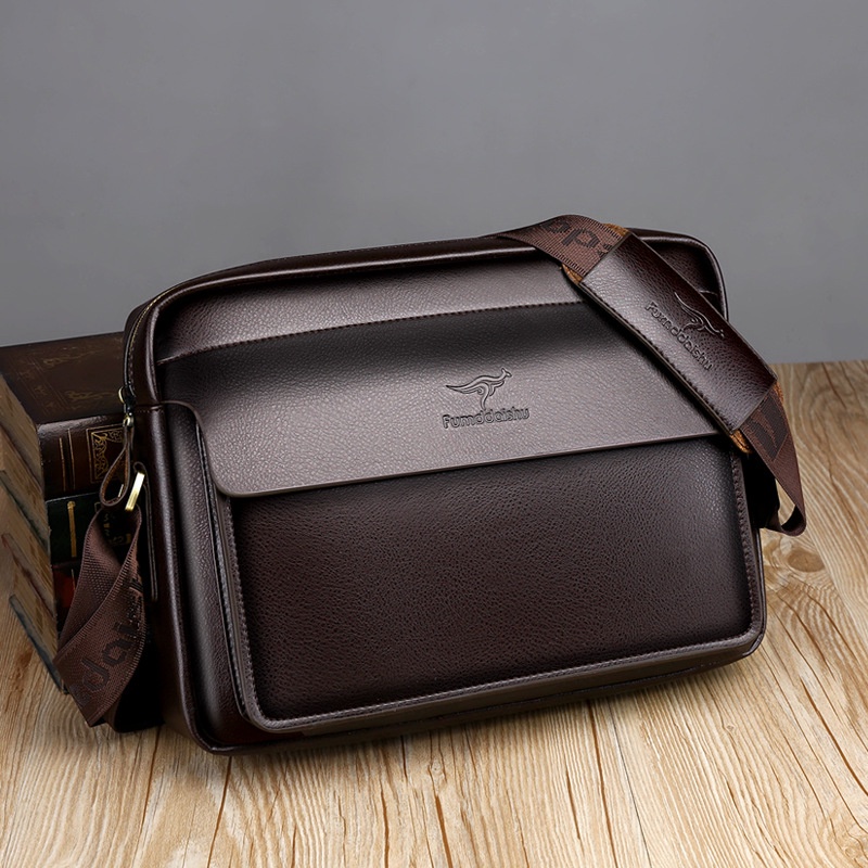 Nova Bolsa A Tiracolo Para Homens De Negócios Em Diagonal zc266