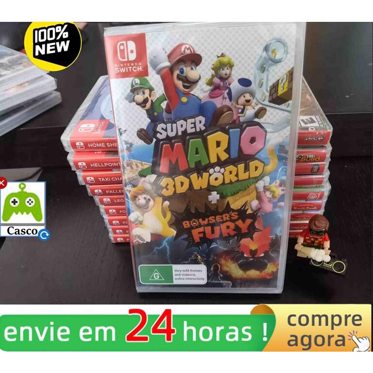 Jogo Switch Super Mario 3D World + Bowser's Fury – MediaMarkt