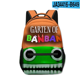 Jogo garten de banban mochila para a escola meninos meninas oxford bookbag  dos desenhos animados mochila à prova dwaterproof água crianças mochilas