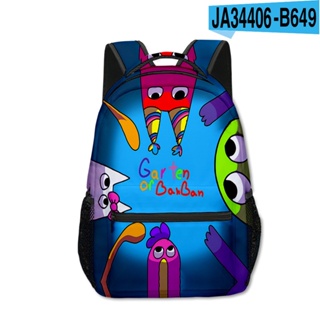 Jogo garten de banban mochila para a escola meninos meninas oxford bookbag  dos desenhos animados mochila à prova dwaterproof água crianças mochilas