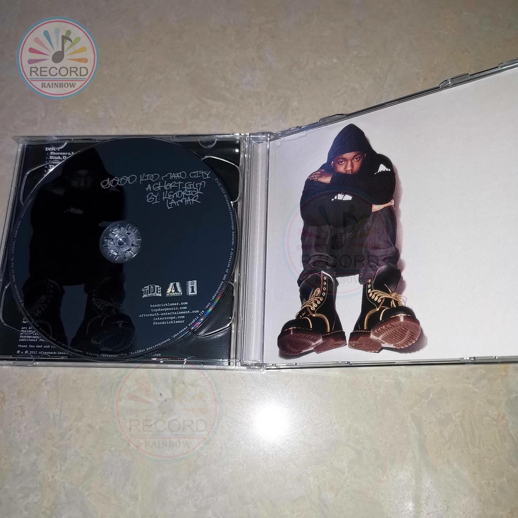Kendrick Lamar Good Kid M.A.A.D.City Original Álbum 2-Disc