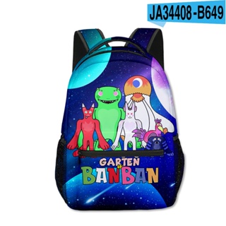 Jogo garten de banban mochila para a escola meninos meninas oxford bookbag  dos desenhos animados mochila à prova dwaterproof água crianças mochilas