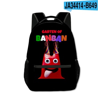 Jogo garten de banban mochila para a escola meninos meninas oxford bookbag  dos desenhos animados mochila à prova dwaterproof água crianças mochilas