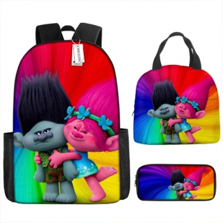 Mochila Lancheira Térmica Infantil Escolar Trolls - Compre Agora