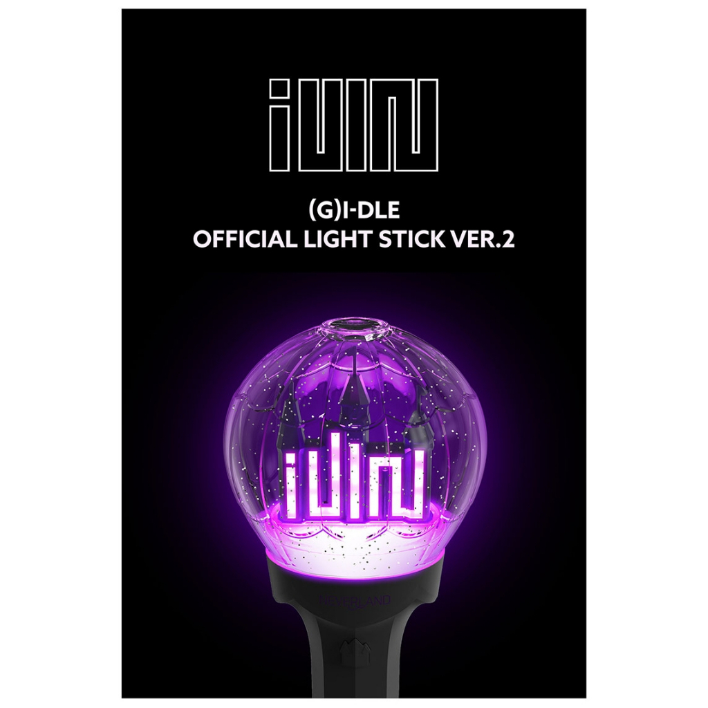 G)I-DLE Official Light Stick Ver. 2 | Shopee Brasil
