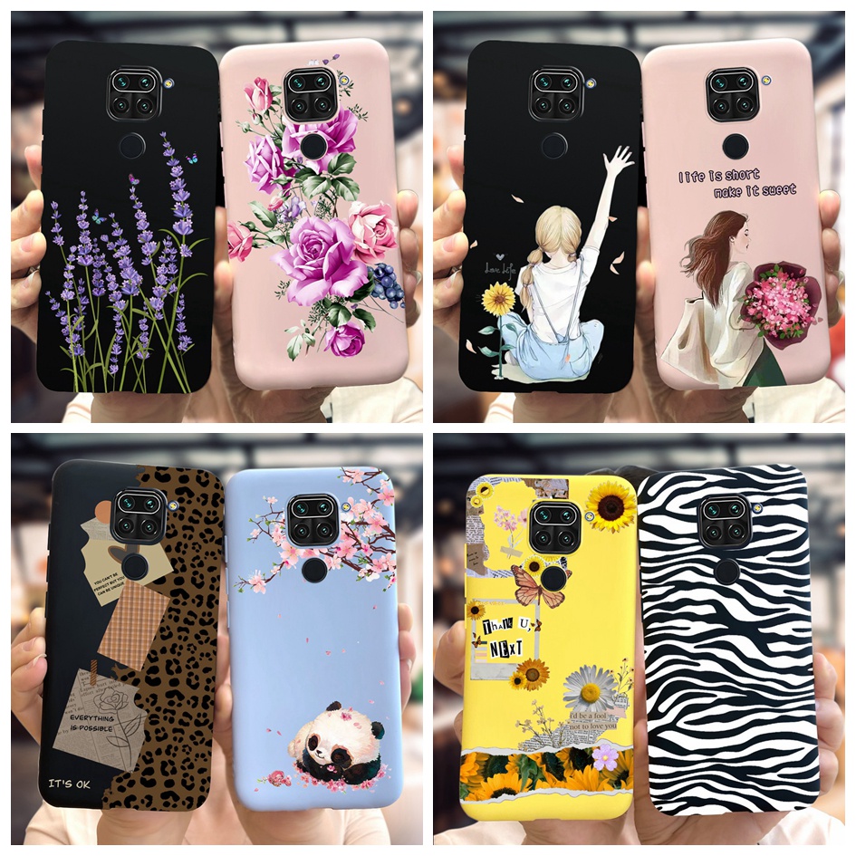 Coque Silicone Rose Little Boutik Pour Xiaomi Redmi Note 9S / Note 9 Pro - Protection Souple Et Colorée