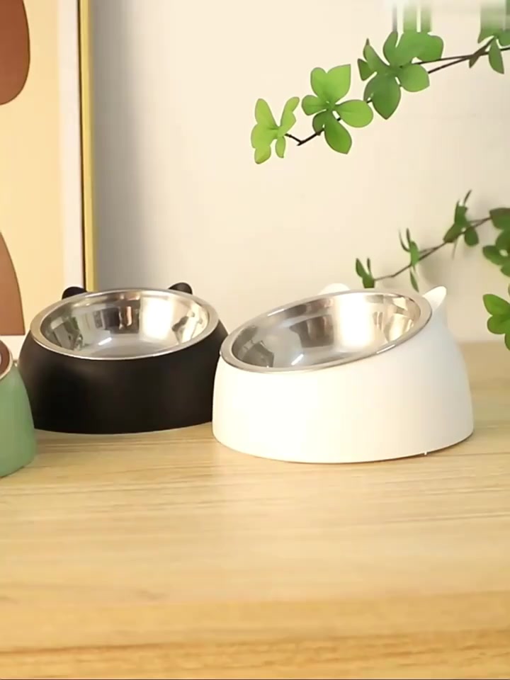Tigela Inox Oblíqua para Cães e Gatos | Caprioli - Vista Principal