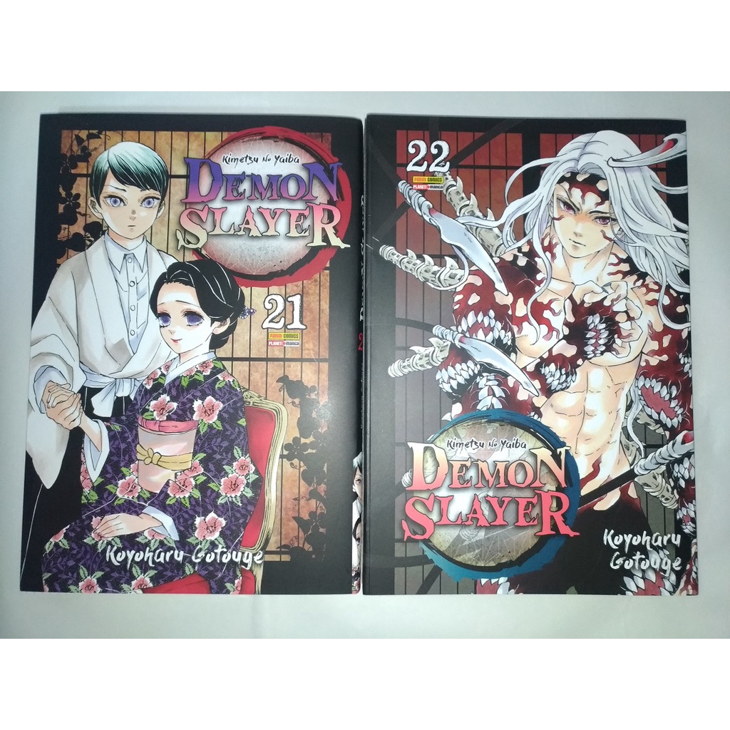 Mangá Demon Slayer Kimetsu No Yaiba Volume 21