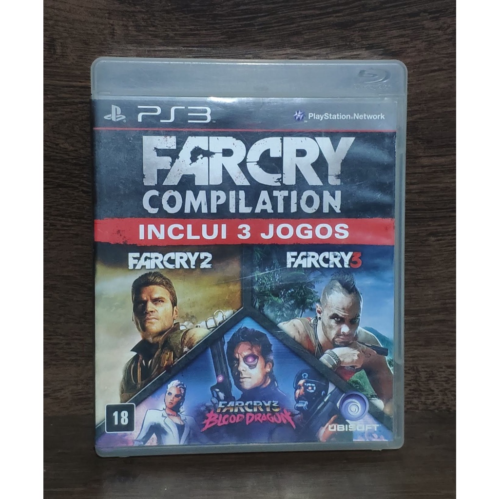 Usado: Jogo Far Cry Compilation (Far Cry 2 + Far Cry 3) - PS3 em