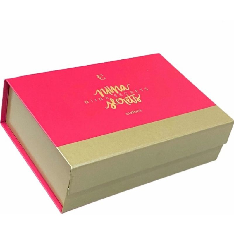 Box Niina Secrets Para Maquiagem. Edição Especial Eudora