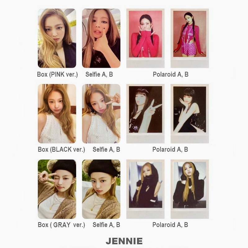 BLACKPINK BORN PINK Album Photocard Jennie Bear | Shopee Brasil