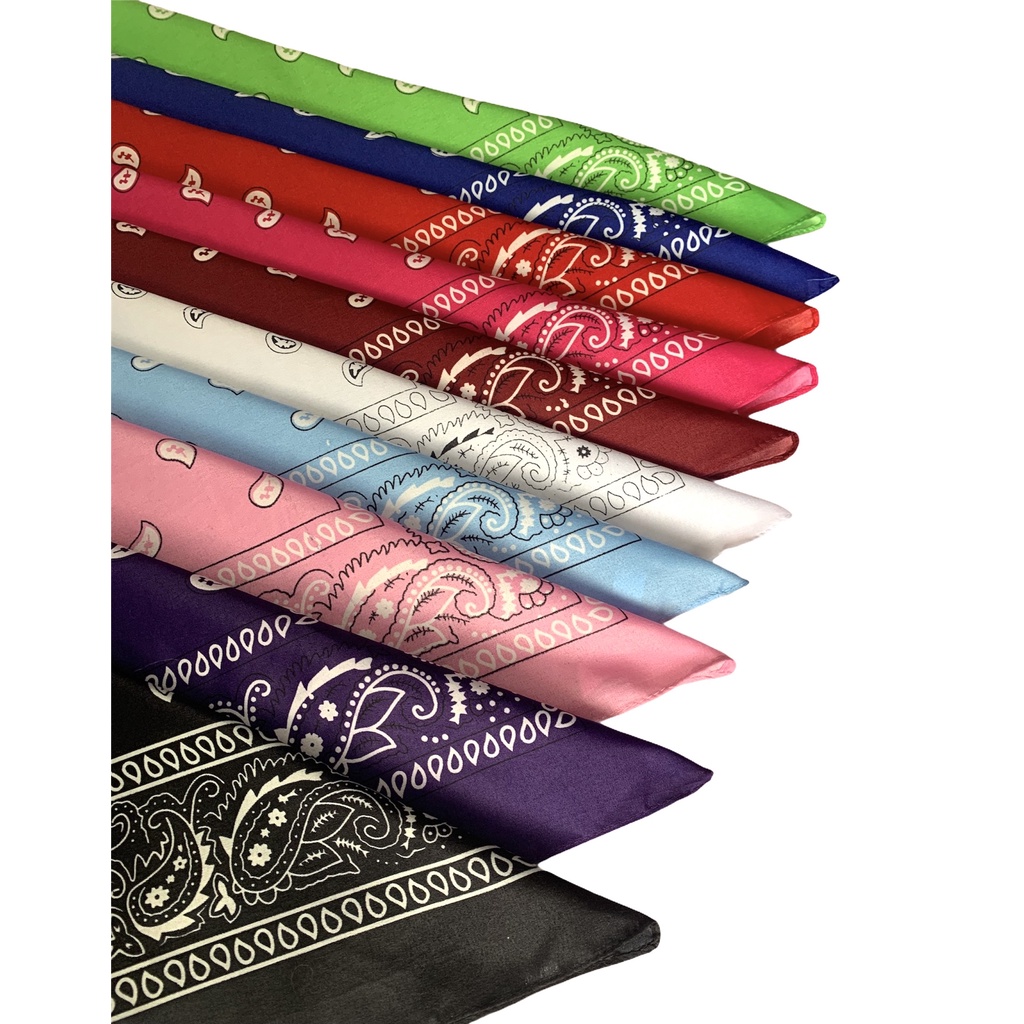 Lenços Bandana Várias Cores A Pronta Entrega Promoção Bandana