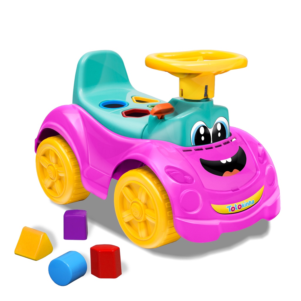 Carrinho Para Criança Menina Bebê Totokinha Com Interação | Shopee Brasil