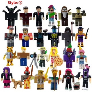 24pcs Roblox Blocos De Construção Figuras Brinquedos Acessórios