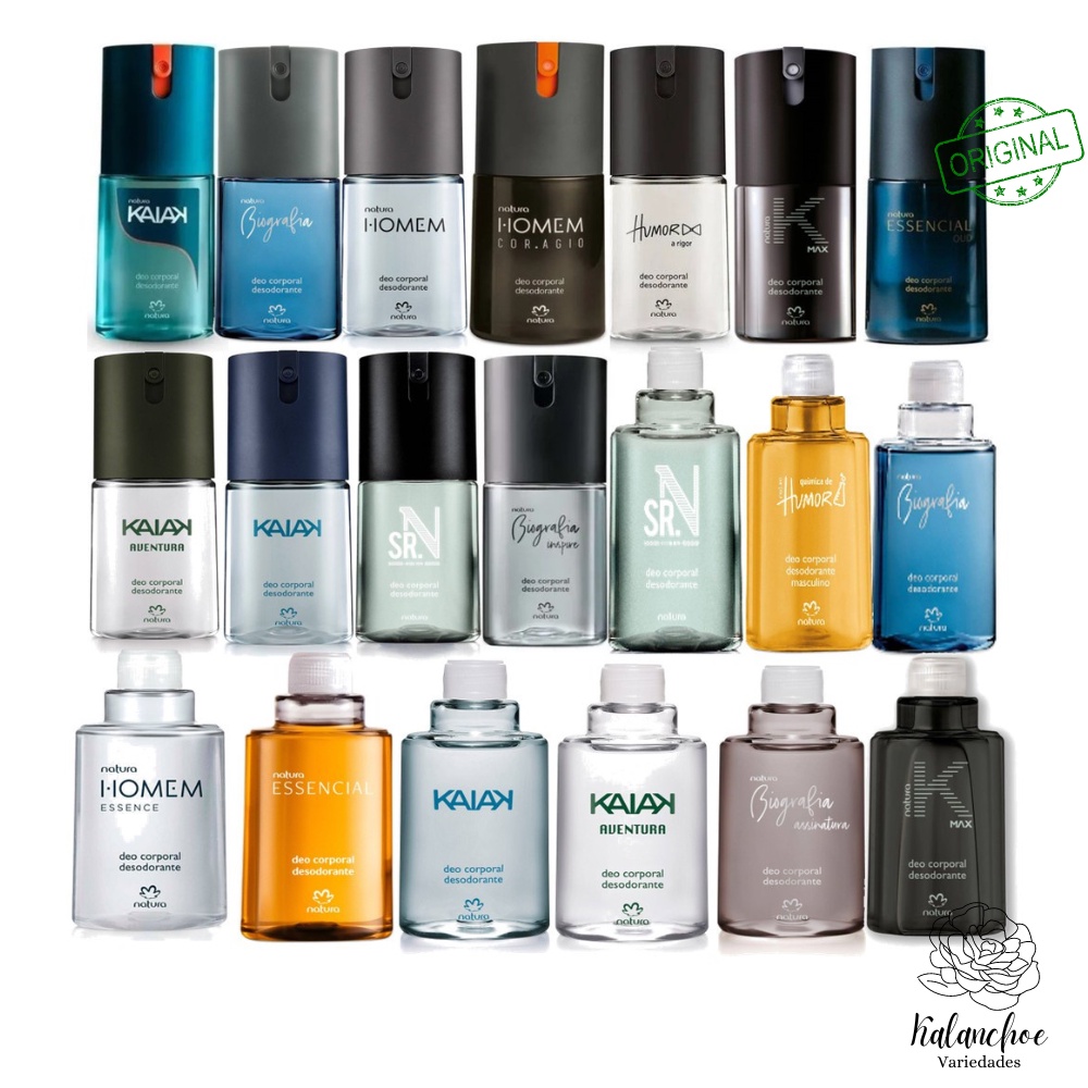 Desodorante Corporal Natura Masculino - 100ml | Shopee Brasil