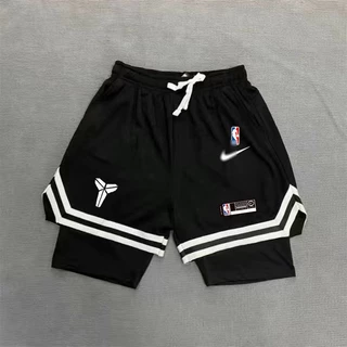 Shorts NBA Americano/Calças Duplas/Forro/Respirável Rápida Secagem/Kobe/Irving