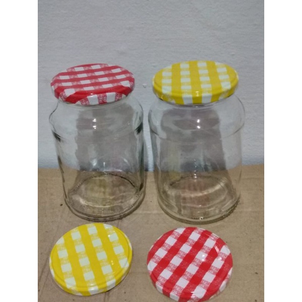 15 Potes De Vidro 600ml- Para conserva compota c/Tampa