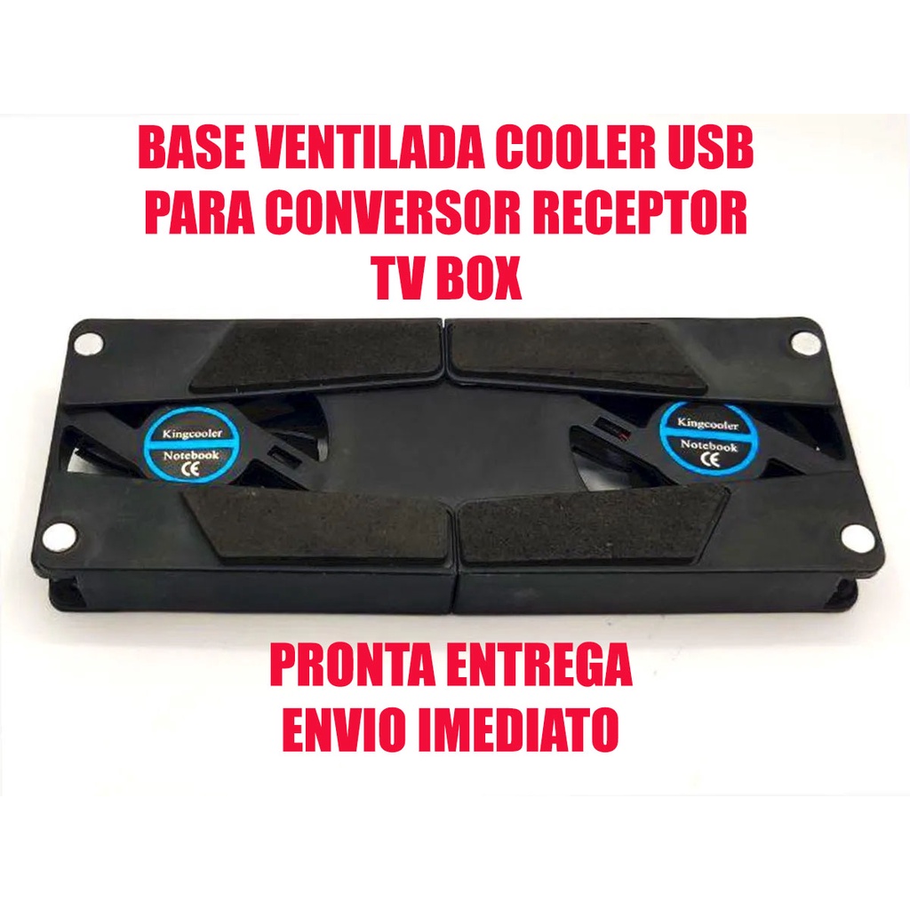 Cooler Base Ventilada Usb para Conversor MQX Pro