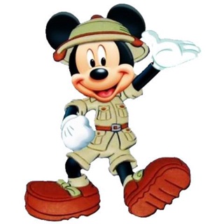 Cortador pasta americana Mickey safari 9cm