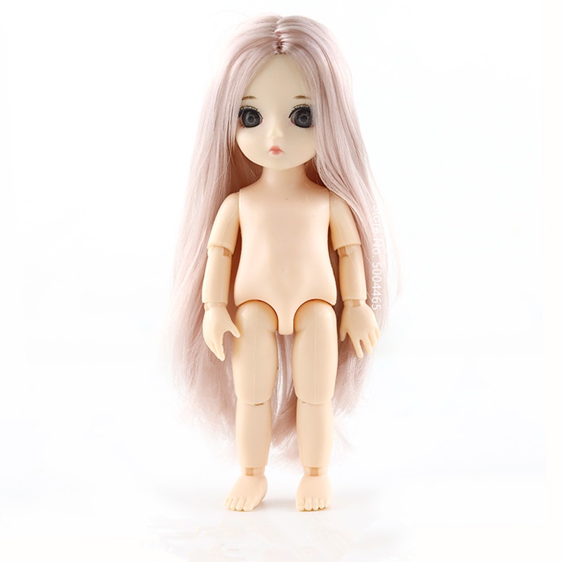 Boneca BJD - 16cm Boneca BJD Boneca 13 Articulações Boneca