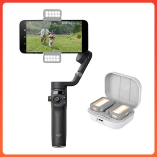 DJI OSMO Grampo De Celular 6 Preenchimento De Luz Para OM 4/5/6/SE Brilho Ajustável Temperatura Da Cor TWO-WAY LED Vídeo Com Caixa De Carga MOBILE Acessórios
