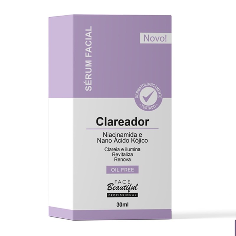 Sérum Facial Clareador Oil Free 30ml Face Beautiful