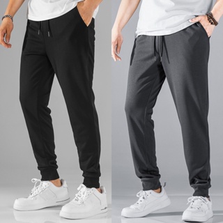 Kit 2 Calça De Moletom Jogger Masculino Academia Treino Casual Flanelada Skinny