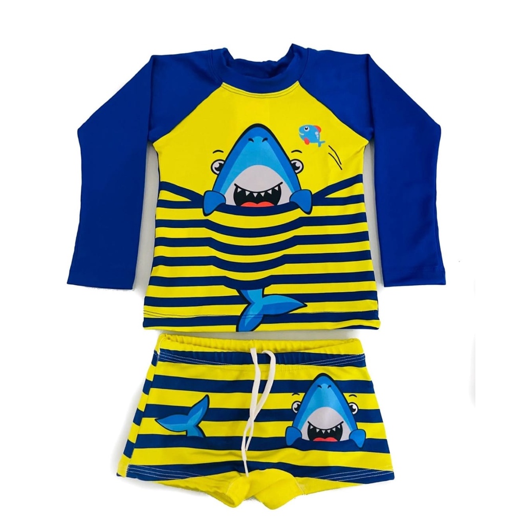 Roupa de banho masculina hot sale infantil