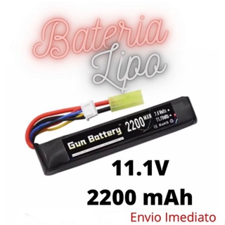 Bateria Lipo 3S 11,1V 2200mAh 20C / 40C
