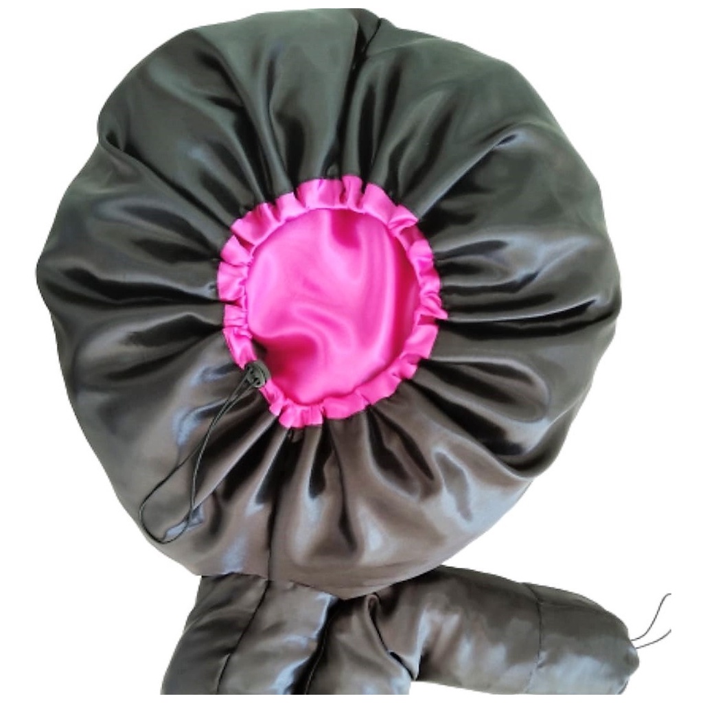 Touca Difusora De Cetim Para Secador De Cabelo Define Cachos | Shopee ...