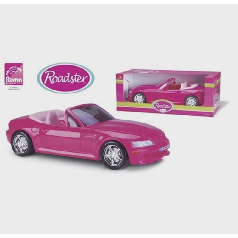 Barbie discount carro rosa