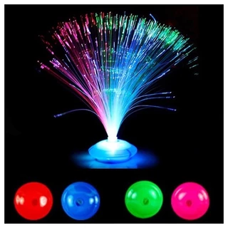 Abajur De Luminária Fibra Ótica Neon Para Mesa de Festa em Oferta na Shopee