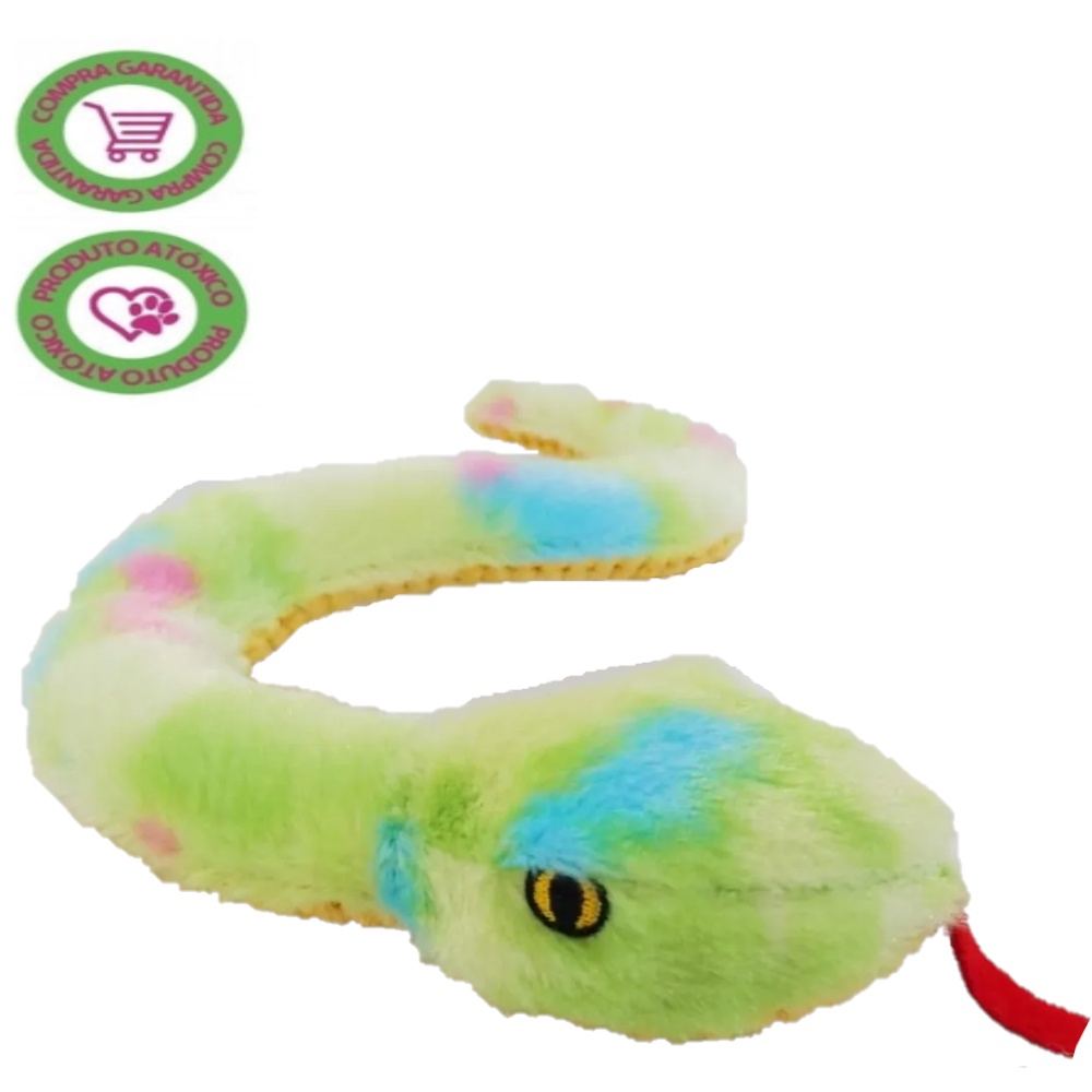 Brinquedo pelucia cobra para cães - cobra azul - TUDO PET - Outros Pets -  Magazine Luiza