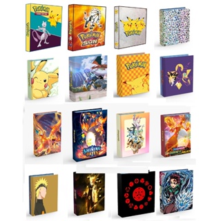 Pasta Álbum tipo Fichário para Cards Pokémon (c/ 10 cartas aleatórias)