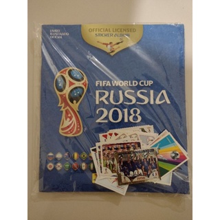 Álbum Capa Dura da Copa do Mundo Rússia 2018 + 60 Figurinhas