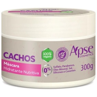 Mascara Cachos Apse Hidratação Nutrição Para Cabelo - 300g