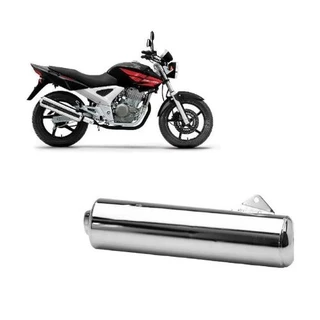Ponteira Escapamento Modelo Original Roncar Cbx250 Twister Ano 2001 2002 2003 2004 2005 2006 2007 2008 Modelo Original Pro Tork Promoção Barato