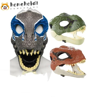 HOMEUVOE Proteção De Dinossauro Festa De Horrificação Cosplay Máscara De Brinquedo Engraçado Dino De Mandíbula