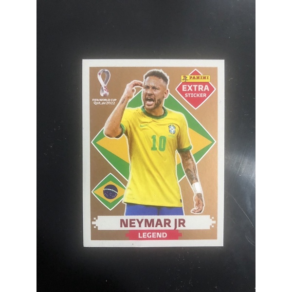 figurinha neymar legend bronze