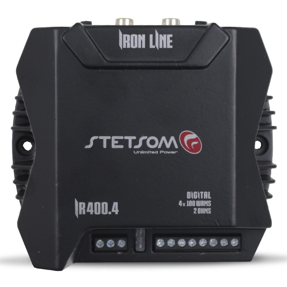 Modulo Amplificador Stetsom 400 Rms IR400.4 Iron Line Stereo Digital 4