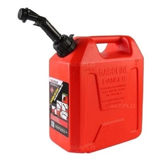 Tanque Gasolina Seaflo 5.3 Galões/20 Litros Vermelho c Bico