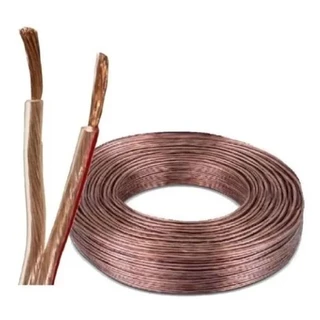 5 Metros Cabo paralelo cristal 2 X 2,50 PERMAK 79/E - 100% COBRE