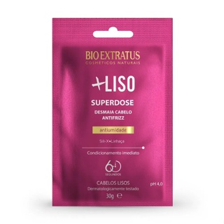 Bio Extratus Superdose Antiumidade + Liso 30g.